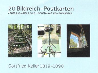 Gottfried Keller Jubilums Postkarten 438404